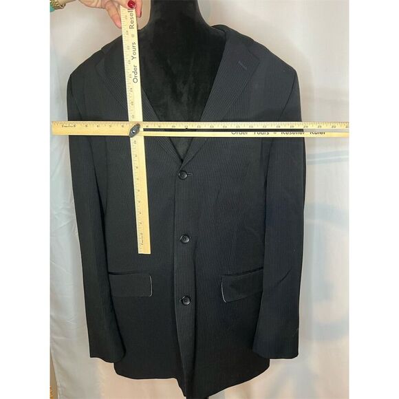 Banana Republic Men's Gray Wool Blazer 44L Classic Fit Business - Picture 3 of 7